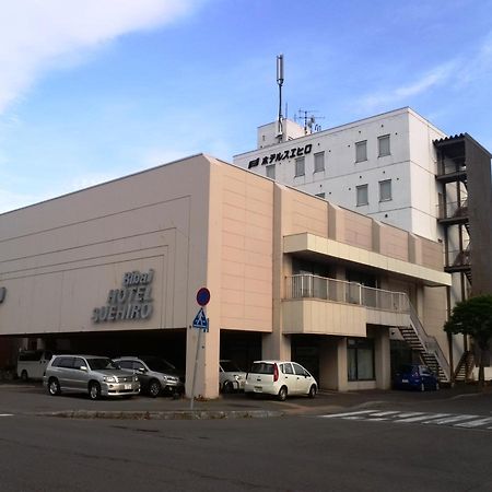 Bibai Hotel Suehiro Bagian luar foto