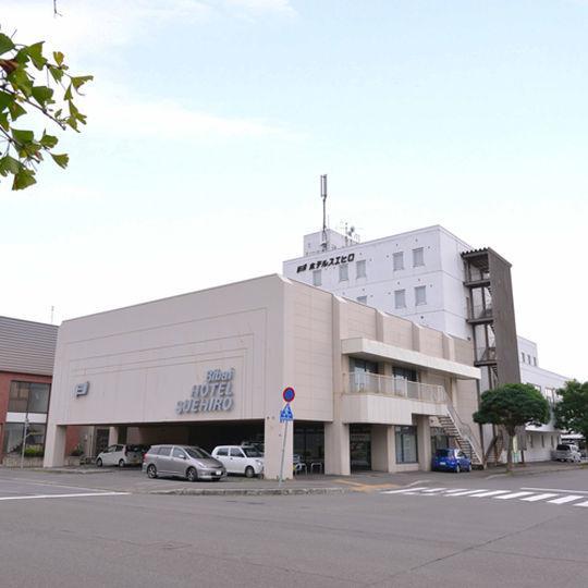 Bibai Hotel Suehiro Bagian luar foto